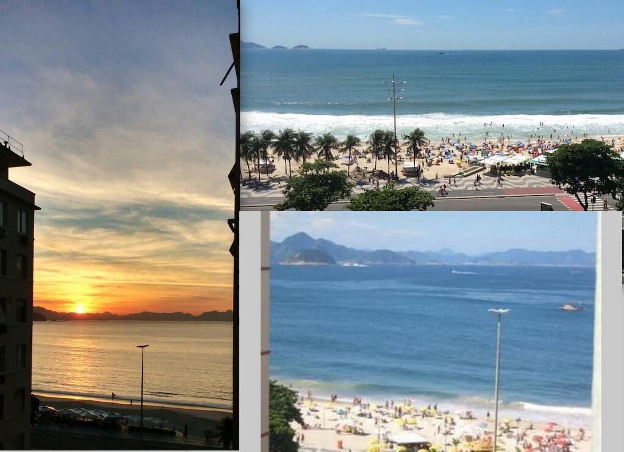 Estudio Copacabana/Ipanema Vista Mar Rio de Janeiro Zewnętrze zdjęcie